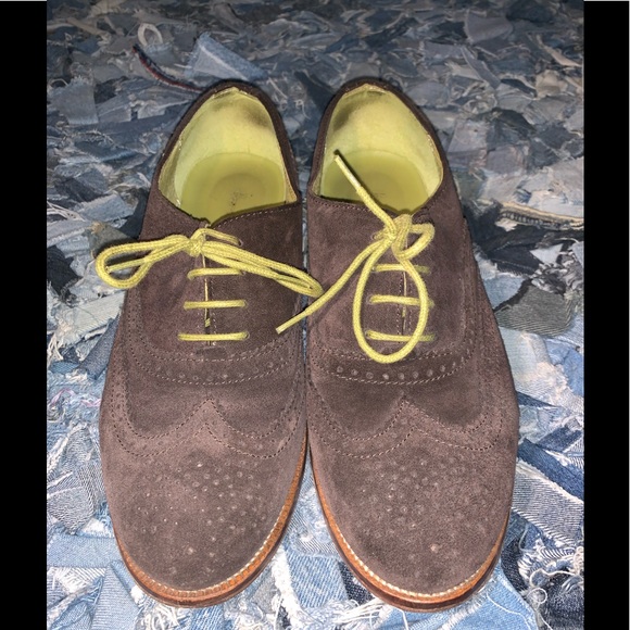 Boden Shoes - Brown Suede wide Width